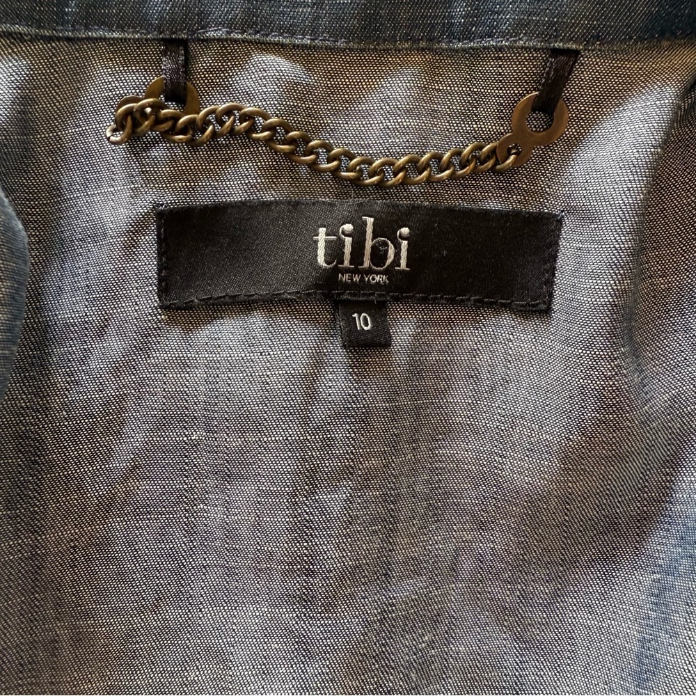 Classic Single-Button Navy Blue Blazer - Picture 13 of 16